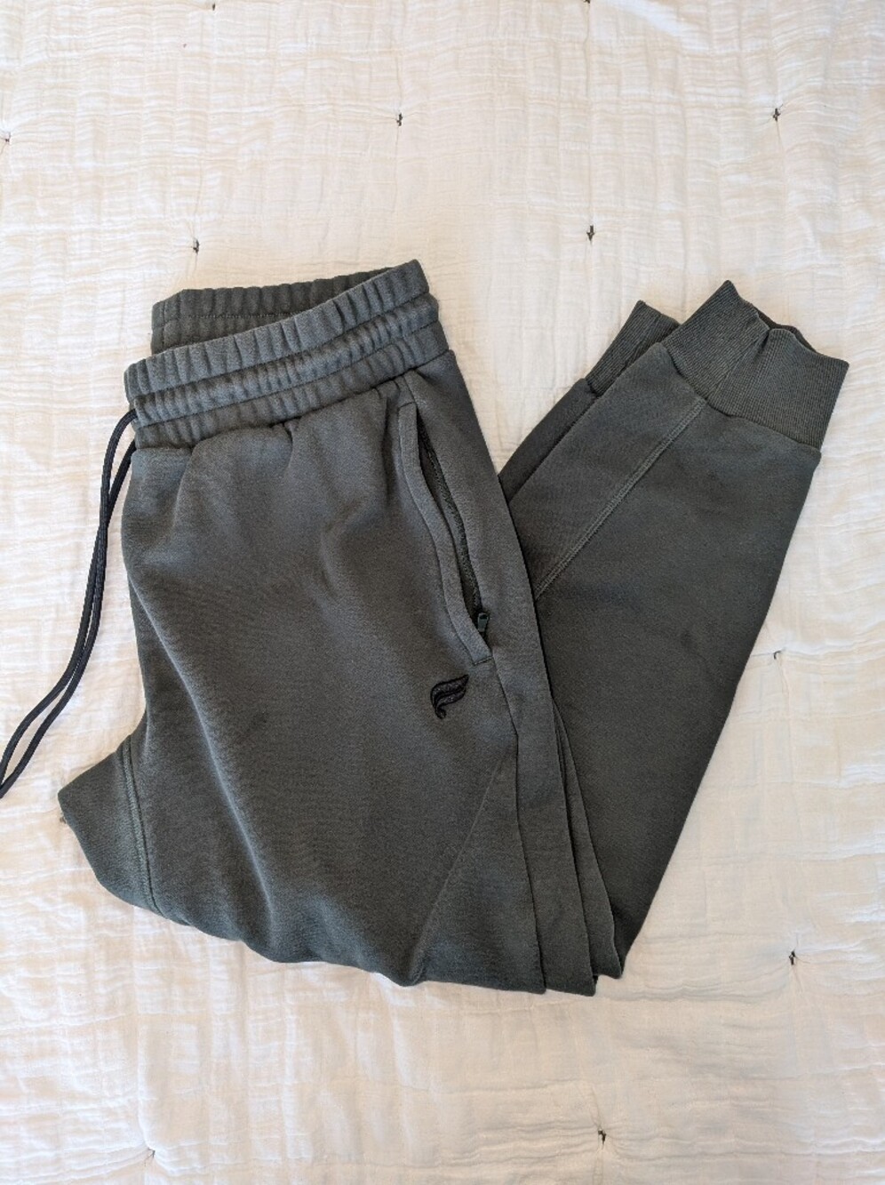 Fabletics Men's Olive Green Jogger Pants